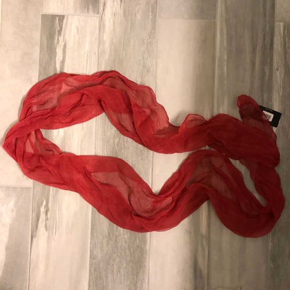 Noelle Red Scarf
